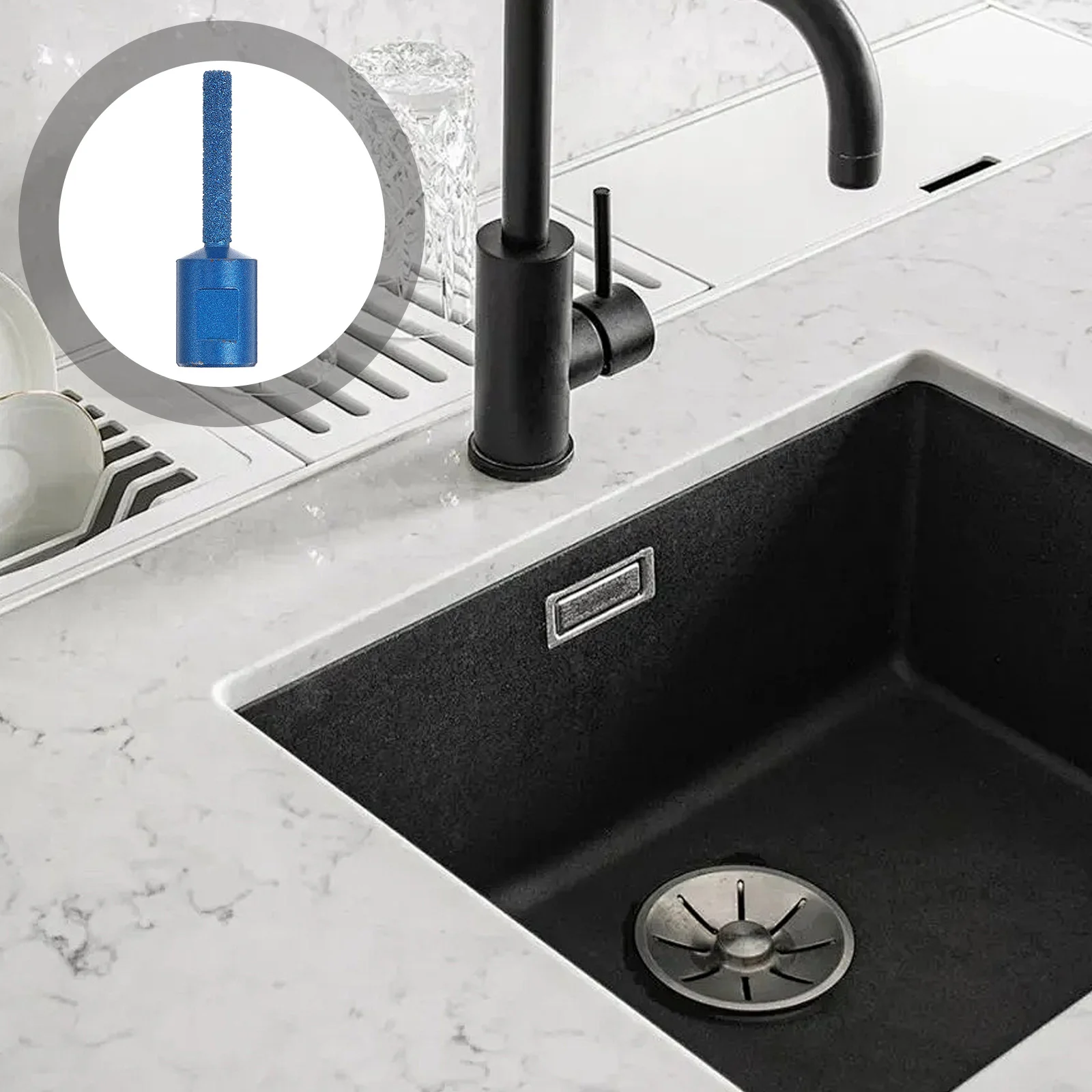 

Stone Chamfering Tool M10 Thread 6Mm Shank 35Mm Cutting Depth For Marble Quartz Tile Slotting Milling Cutter Angle Grinder