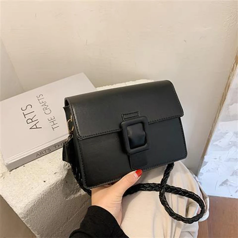 Brand Design Luxury Handbags Women Solid Color Crossbody Bags Shoulder Bag Large Capacity Black Tote Bag One Shoulder Handbags