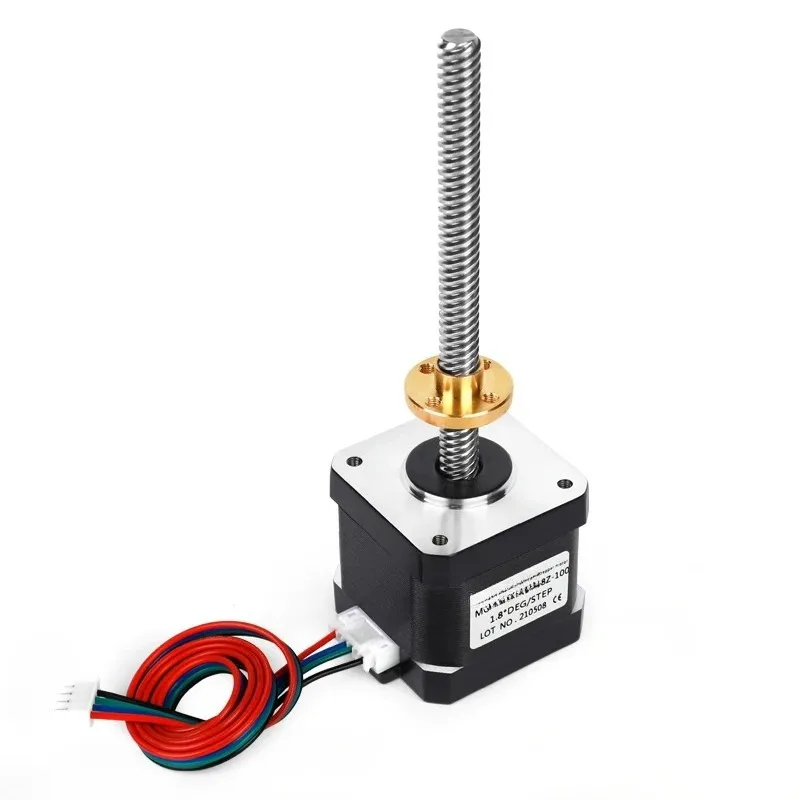 NEMA 17 Lead Screw Stepper Motor 40mm Body Tr88 Screw 400/500/530mm Length