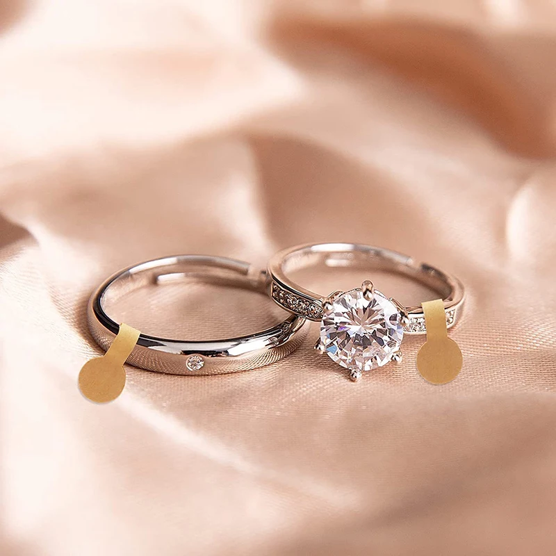 500pcs Jewelry Labels Self Adhesive Price Dumbell Tags Necklace Ring Labels Paper Jewelry Accessories DIY Display Tool