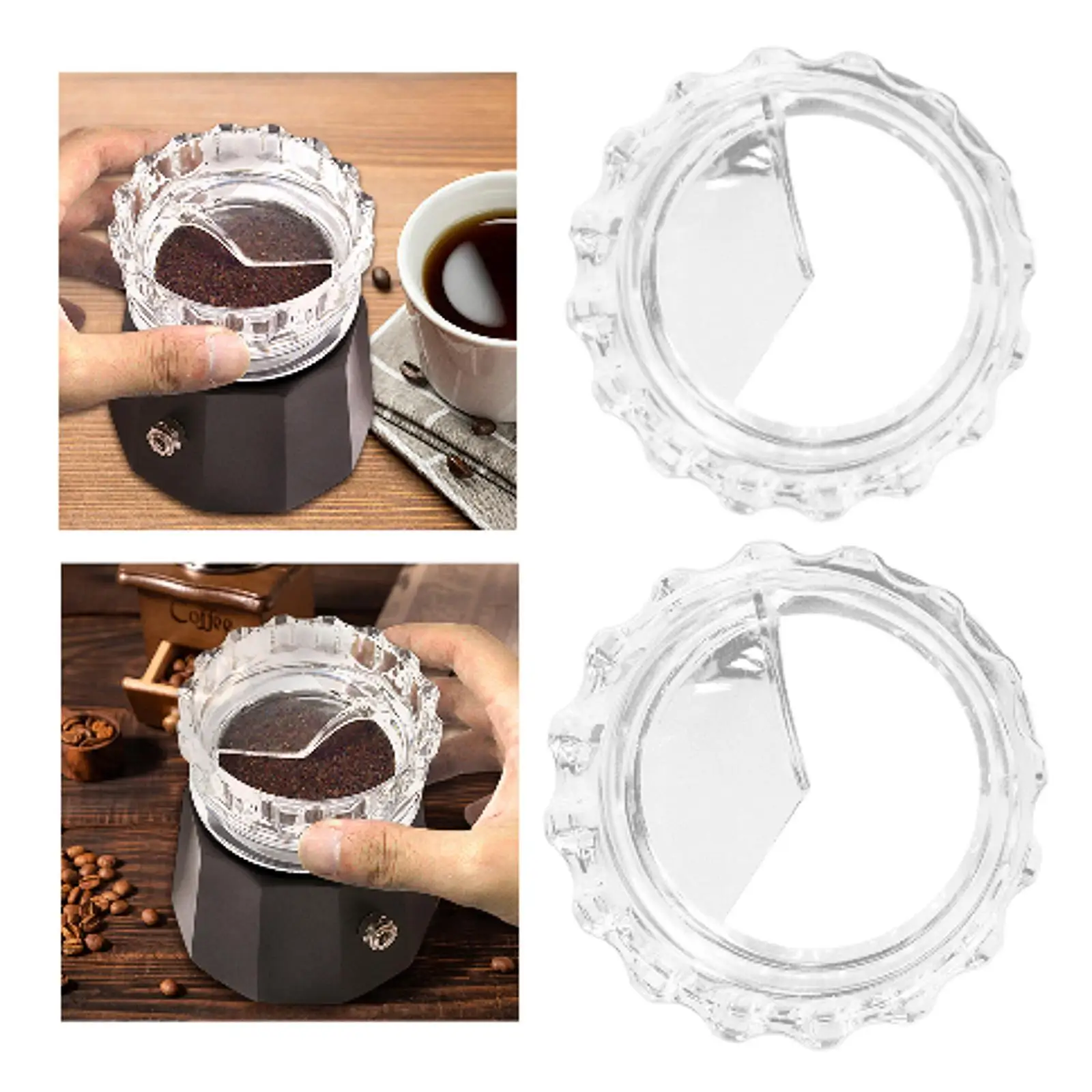 Espresso Dosing Funnel Necessary Tool Leakproof Replacement Rotary Tampering Lightweight Coffee Dosing Ring Coffee Dosing Funnel