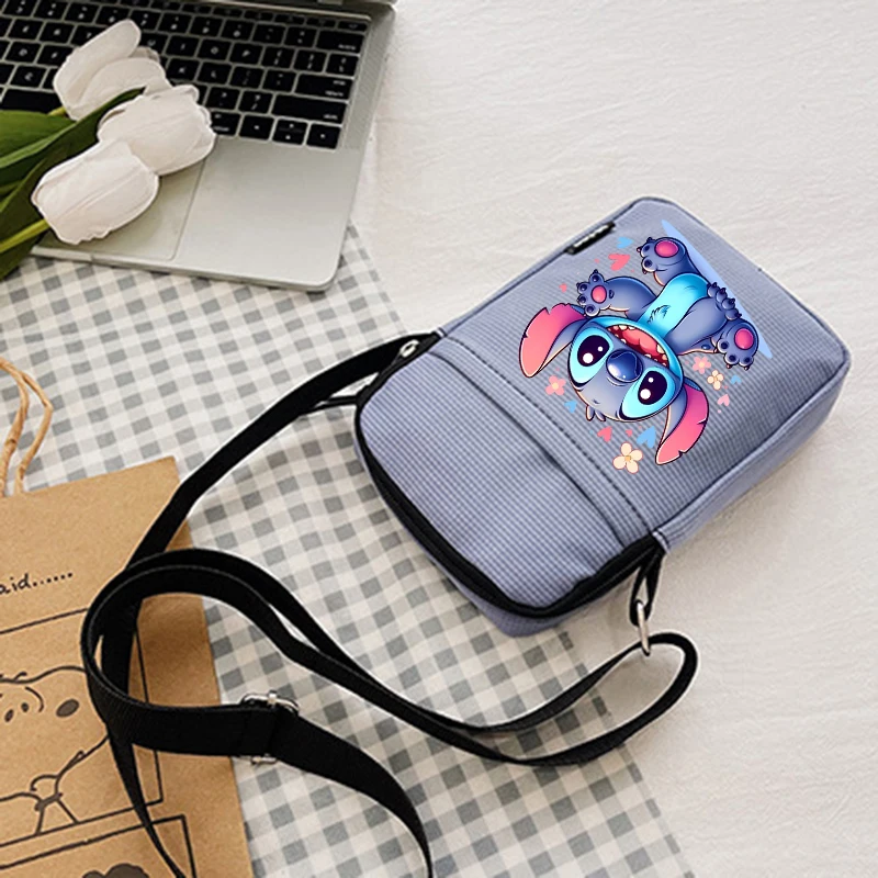 

Shoulder Bags Lilo & Stitch Tote-Bag Crossbody Bag Kawaii Handbag Cartoons Kawaii Underarm Casual Bags Collocation Trendy