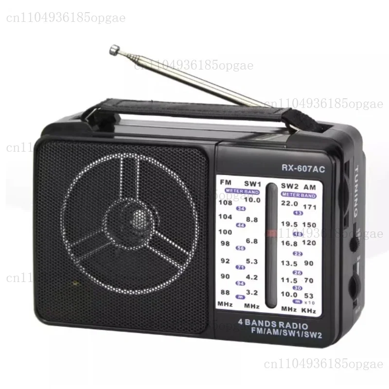 RX-607AC Multi-band Retro Radio Portable Player
