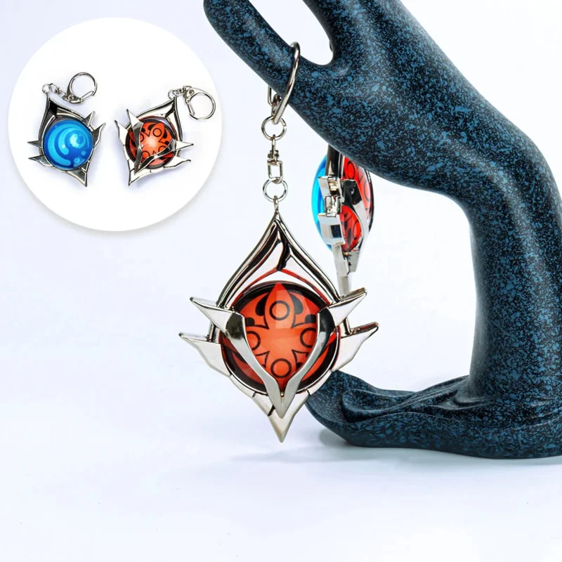 أنيمي تأثير حلية Snezhaya Mondstadt Liyue هاربور الوهم رؤية الله نسخة جديدة المعلقات الدعائم