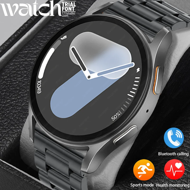 

2025 new men's smartwatch sports trajectory AMOLED high-definition screen Bluetooth call fitness tracker heart rate smartwatch