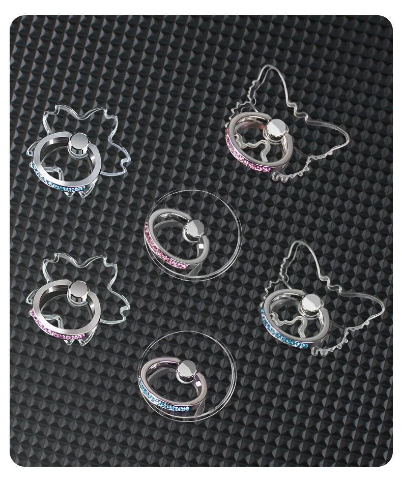 Universal Transparent Finger Ring Handy Smartphone Ständer Halter Für iPhone 12, Xiaomi Samsung Smartphone Auto Halterung Ständer – Detail 15