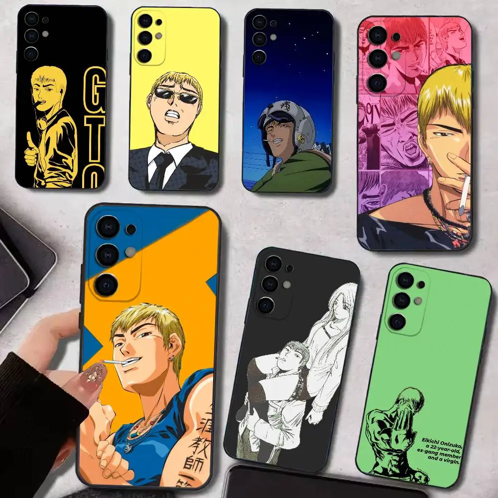 GTO-onizuka T-Teacher   Phone Case For Samsung S25,S24,S21,S22,S23,S30,Ultra,S20,Plus,Fe,Lite,Soft Black Cover