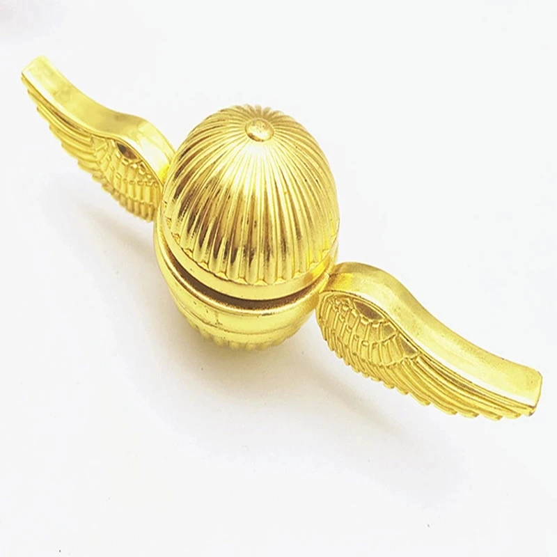 Funny Angel Wings Hand Spinner Golden Snitch Cupid Fidget Spinner Antistress Metal Hand Rotation Fidget Toys  For Children Gift