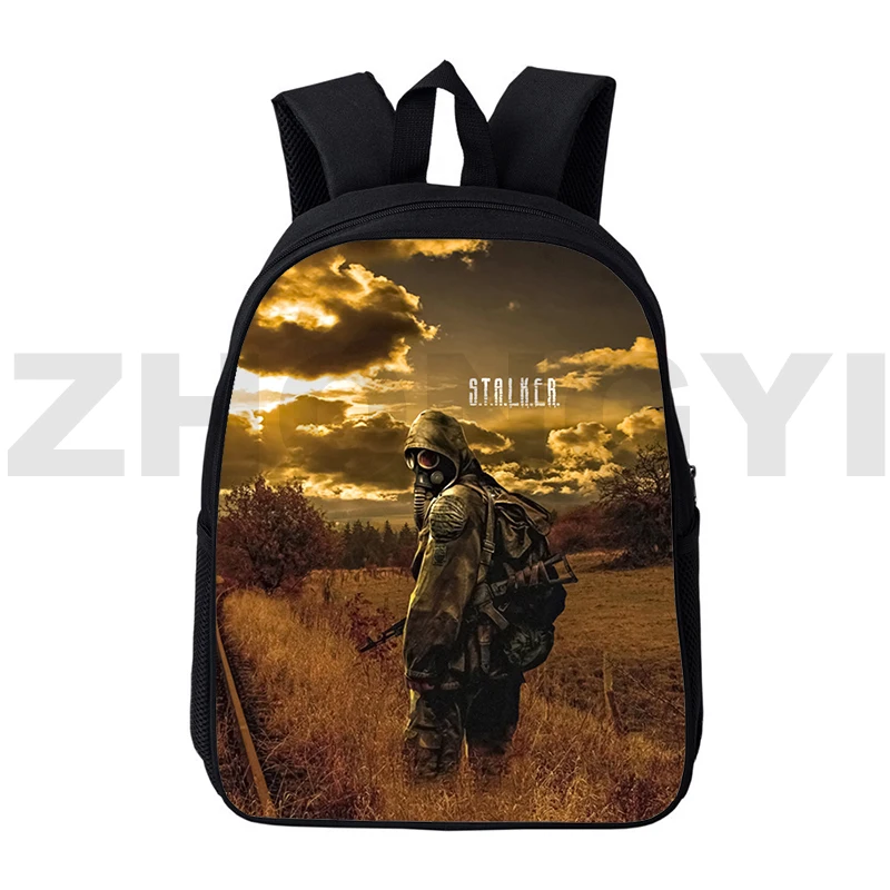 New Style 16 Inch S.T.A.L.K.E.R. 2 Heart of Backpack Women Sac A Dos 3D Stalker 2 Shadow Anime Schoolbags Laptop Travel Bag