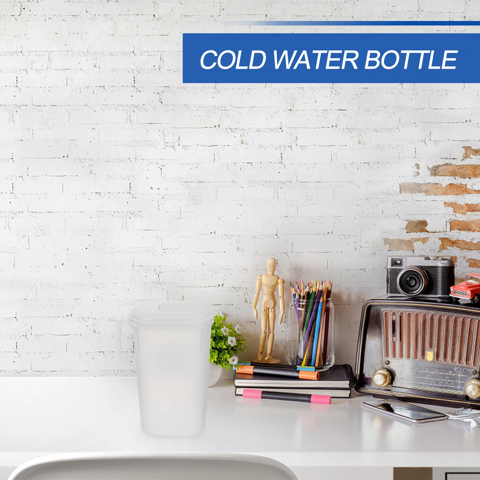 

1pc Plastic Cold Water Kettle Large Capacity Transparent Beverage Jug For Juice Tea Wine Home Kettle Kitchen Barware