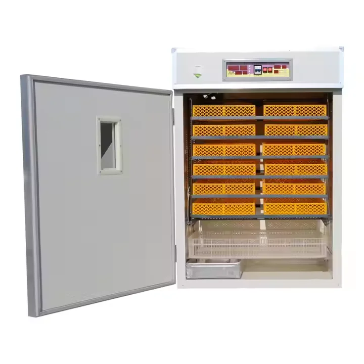 Tolcat Newest Full Automatic Dual Power 1000 Roller Tray Egg Hatching Machine Chicken Egg Incubators