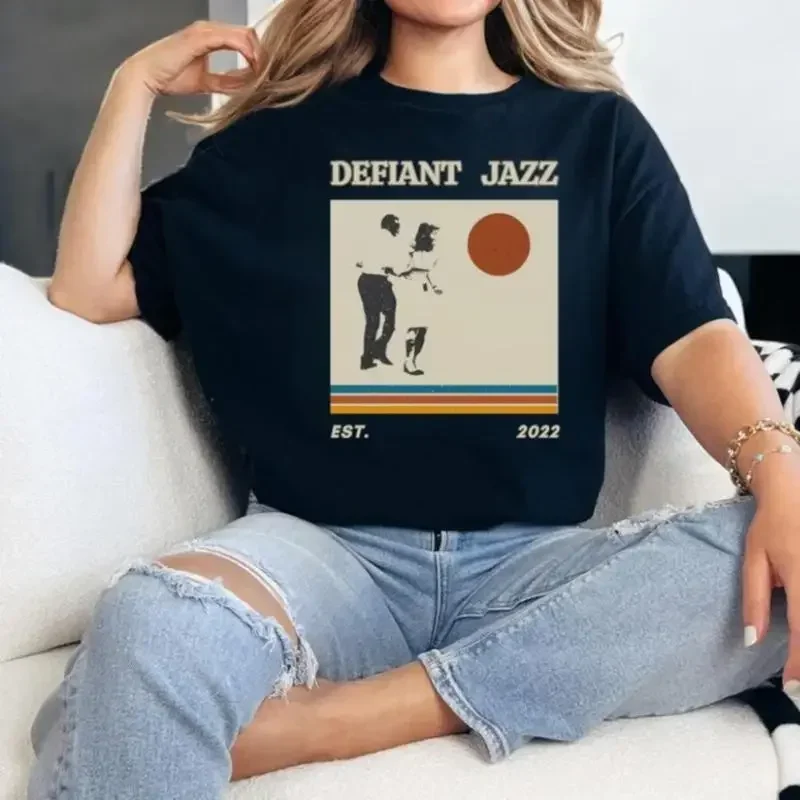 Severance Defiant Jazz T Shirt 90S Vintage Sci Fi Fan Apparel Series Funny Show Unique