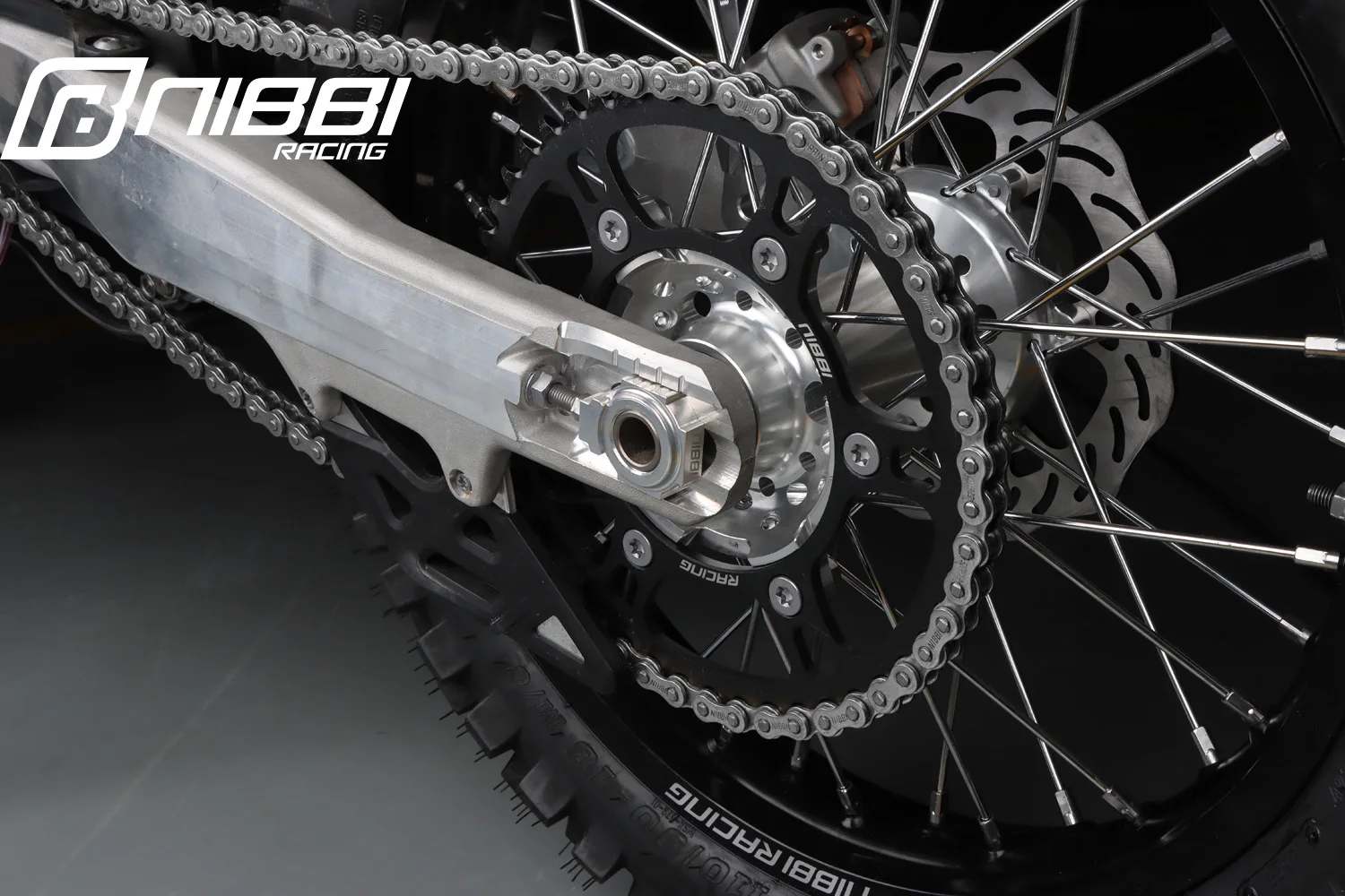 NIBBI Motorrad 520F19 Kette 114 116 118 120 Glieder Antriebskette für 300 cc-600 cc Motor Yamaha KTM Motocross ATV Pit Dirt Bike – Detail 5