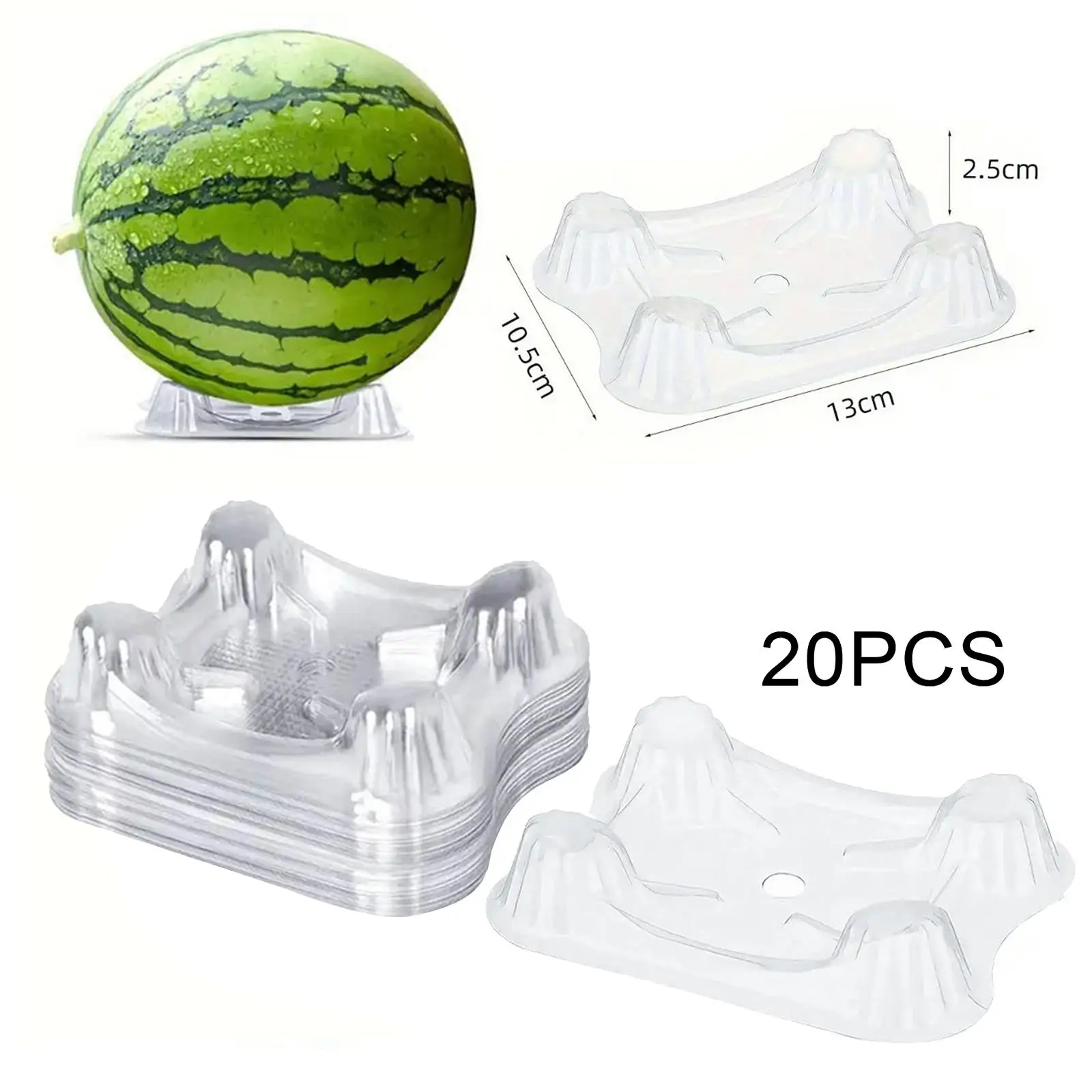 Melon Support Cradle Tray Protection Rack for Gardening Cages Watermelon Holder for Cantaloupe Squash Strawberry Fruit Pumpkin