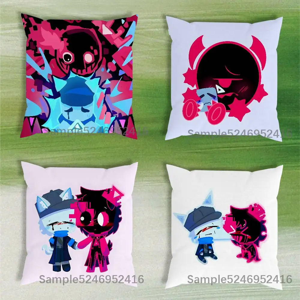 Elliot John Doe F-Forsaken Pillow Case Short Plush Sofa Decorative Gift Home Double-sided Printing Cushio