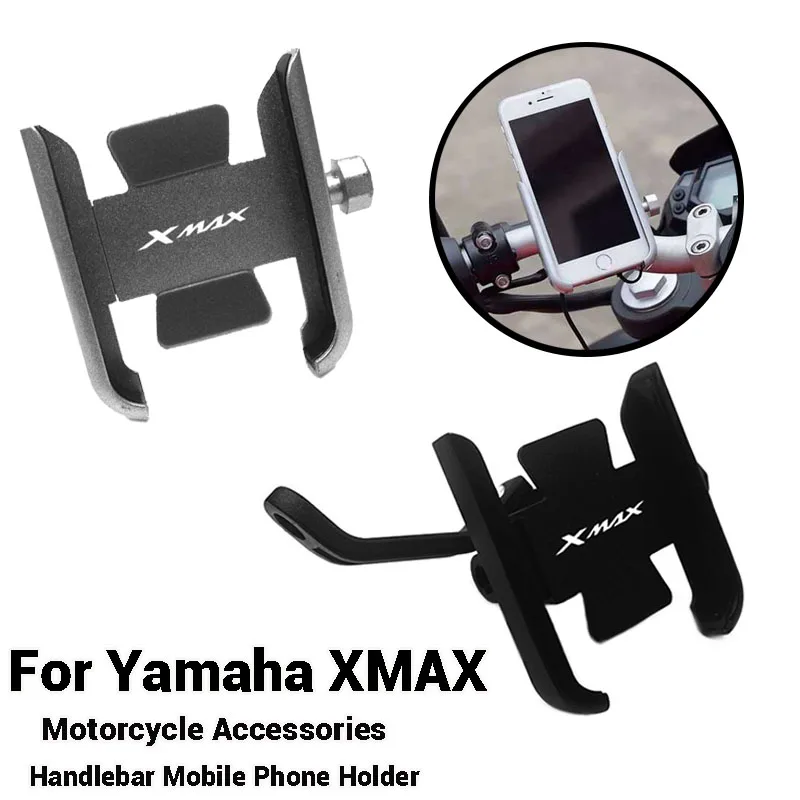 For Xmax300 Xmax400 Xmax125 Xmax250 Motorcycle Accessories Handlebar Mobile Phone Holder GPS Stand Bracket Xmax 300 400