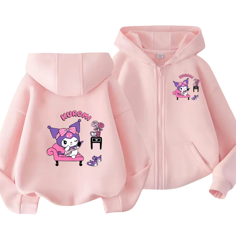 Sewing Clothes for Girls Boys Long Sleeve Fashion Casual Kulomi 3-14y Hoodie Kawaii for Kids Sewing Zipper Hoodie for Kids Teen