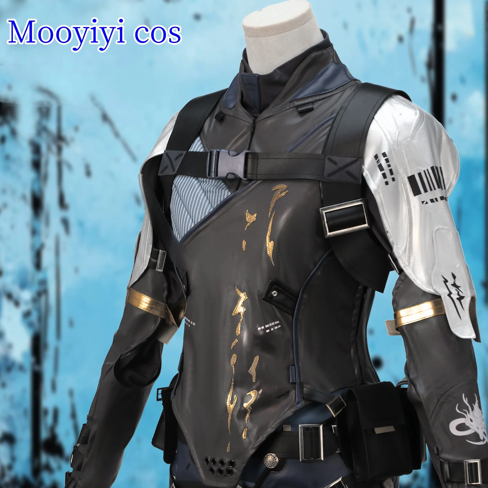 Nuevo juego Mooyiyi cos Wuthering Waves Cos Calcharo disfraz de Cosplay Halloween Navidad juego de rol S-XXXL accesorios exquisitos masculinos
