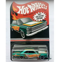 Hot Wheels 2021 Collector Edition 65 FORD GALAXIE 1/64 Collection Die-cast Model Cars Toy Vehicles