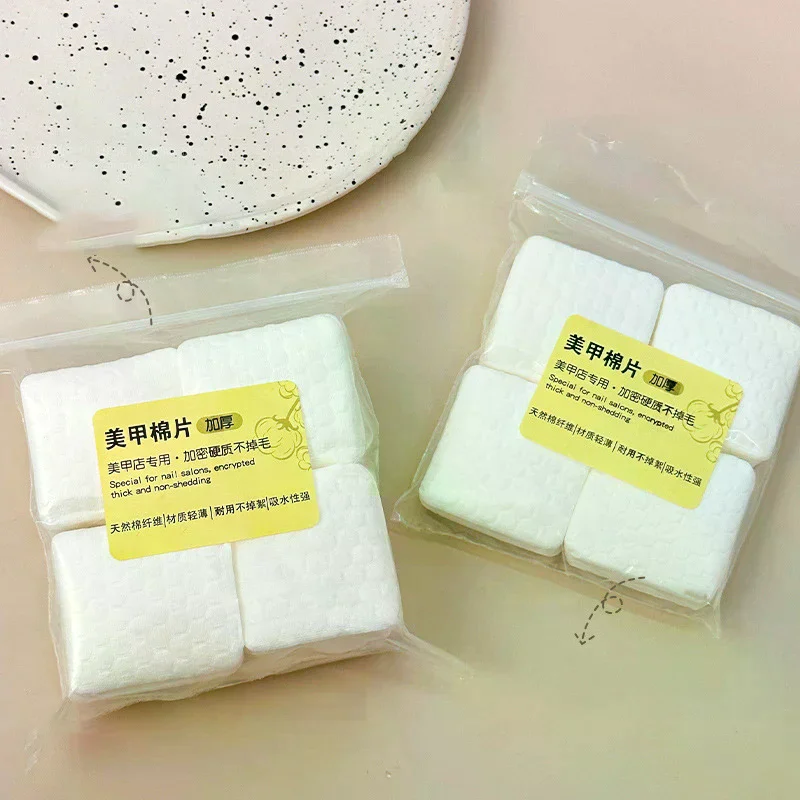 /ACR/Thickening Profession Cotton Pads For Nail Wipes Lint-Free Nail CottonGel Polish Remover Nail Art Cleaning Tools 200/500Pc