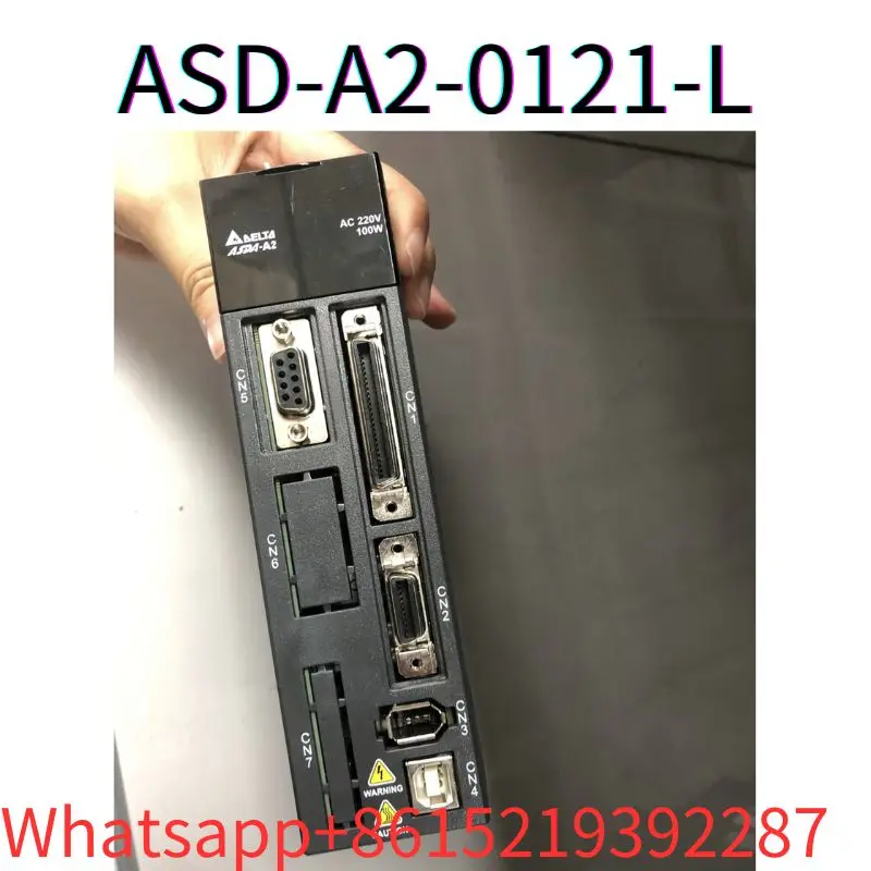 

second-hand Servo driver ASD-A2-0121-L tested ok