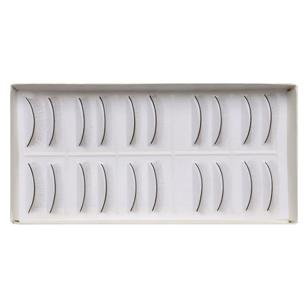 False Eyelashes Practice Lashes Mimic Natural Eyelash Training Extensions For Mannequin Head Eyelash Supplies Makeup
