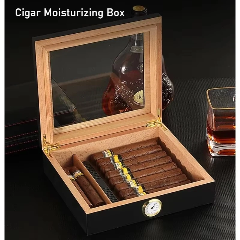 travel-humidifying-cigar-storage-box-cedar-wood-portable-large-capacity-cigar-humidor-with-display-window