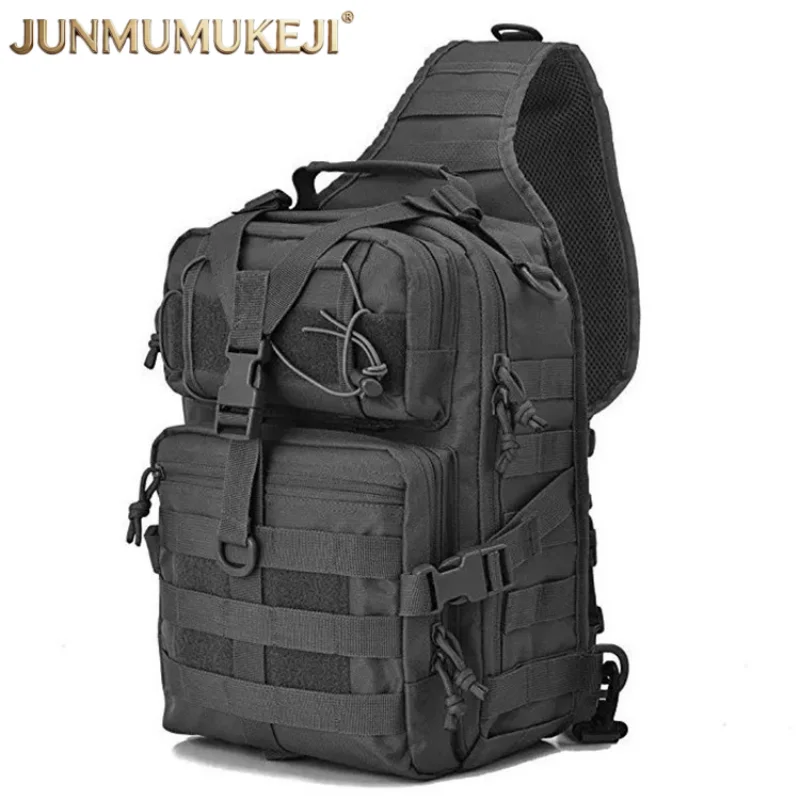 

Waterproof Sturdy Nylon Tactical Backpack for Sports Trekking Fishing Hunting Camping Hiking - Outdoor Rucksack Bag