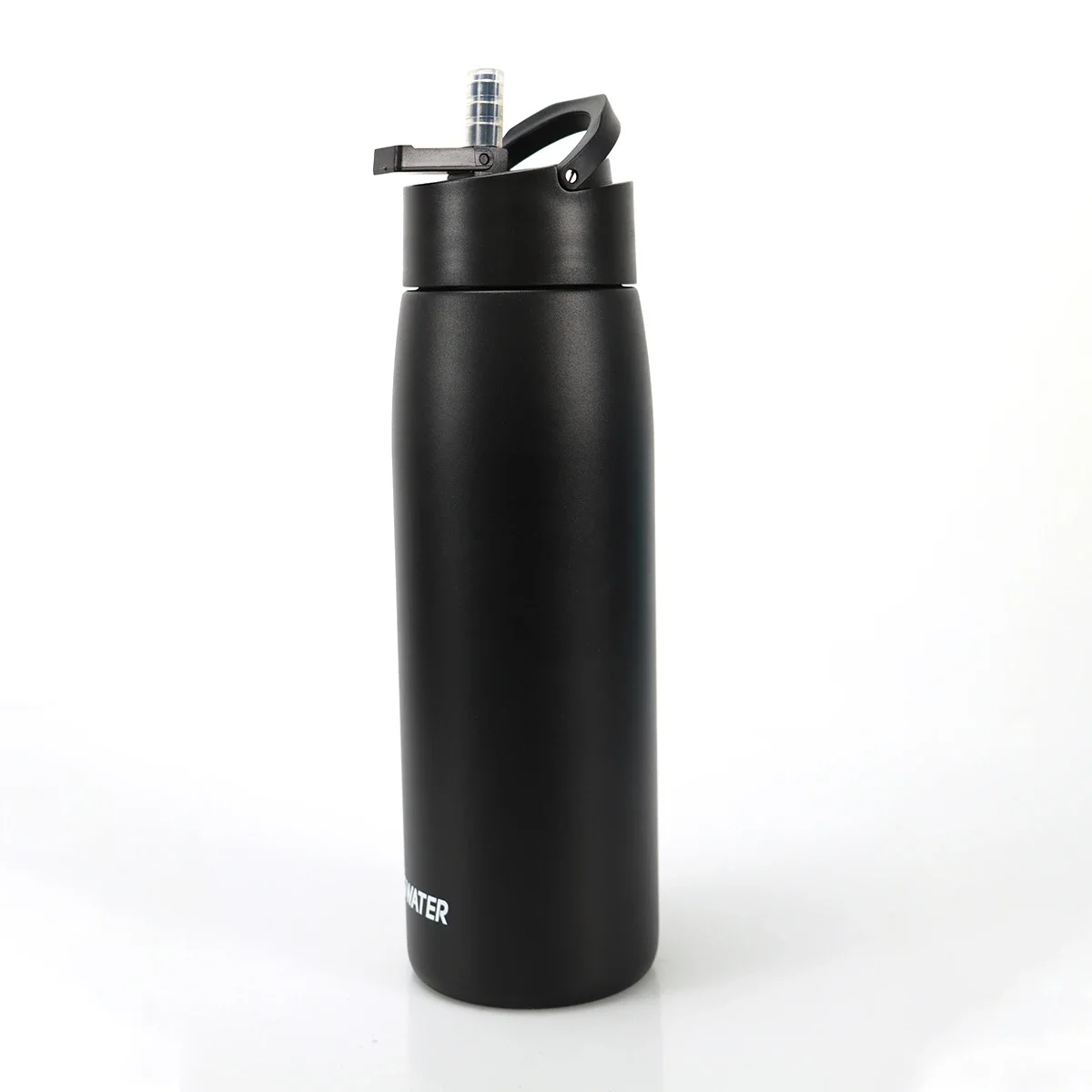 

Hot portable BPA-free 304 stainless steel thermal insulation filter water filter bottle outdoor hiking