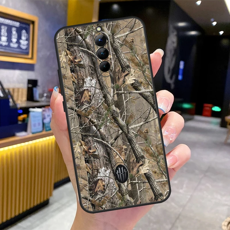 Camouflage Hunting Funda For ZTE Nubia Red Magic 8 Pro 6S 7S 6 7 Pro 5G 5S 6R Red Magic 8S Pro Phone Case