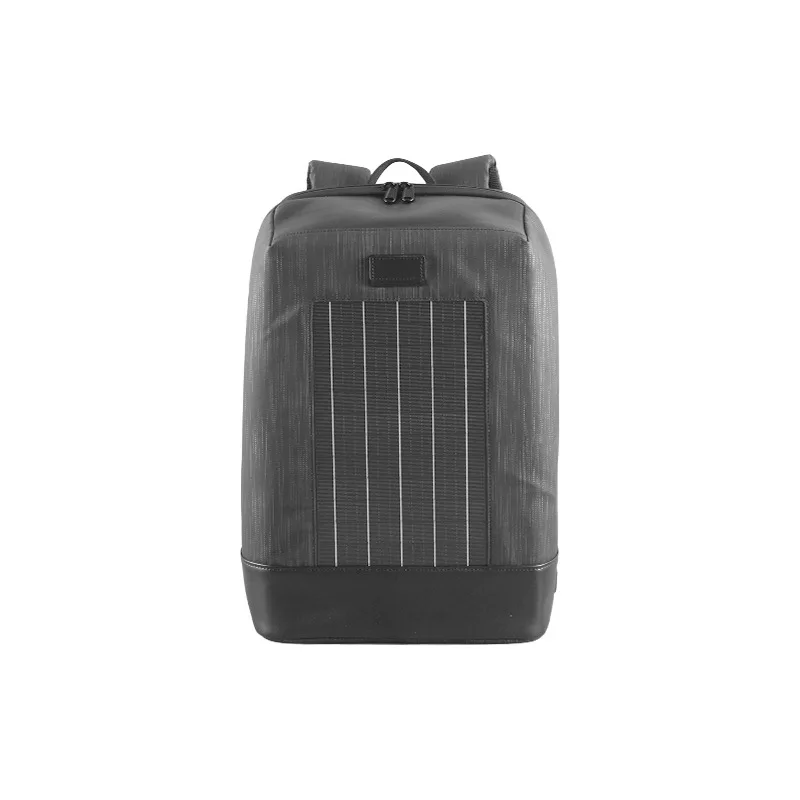 حقيبة ظهر متعددة الوظائف مقاومة للماء للشحن بالطاقة الشمسية: حجرة للهاتف والكمبيوتر المحمول، عبر الحدود لرحلة العمل #6