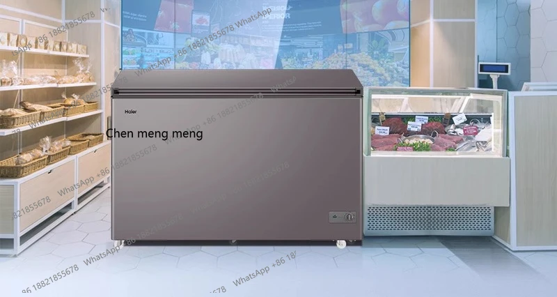 

Freezer Commercial Freezer Household Freeze and Refrigerate Dual-purpose Refrigerator Freezer Energy-saving Refrigerator