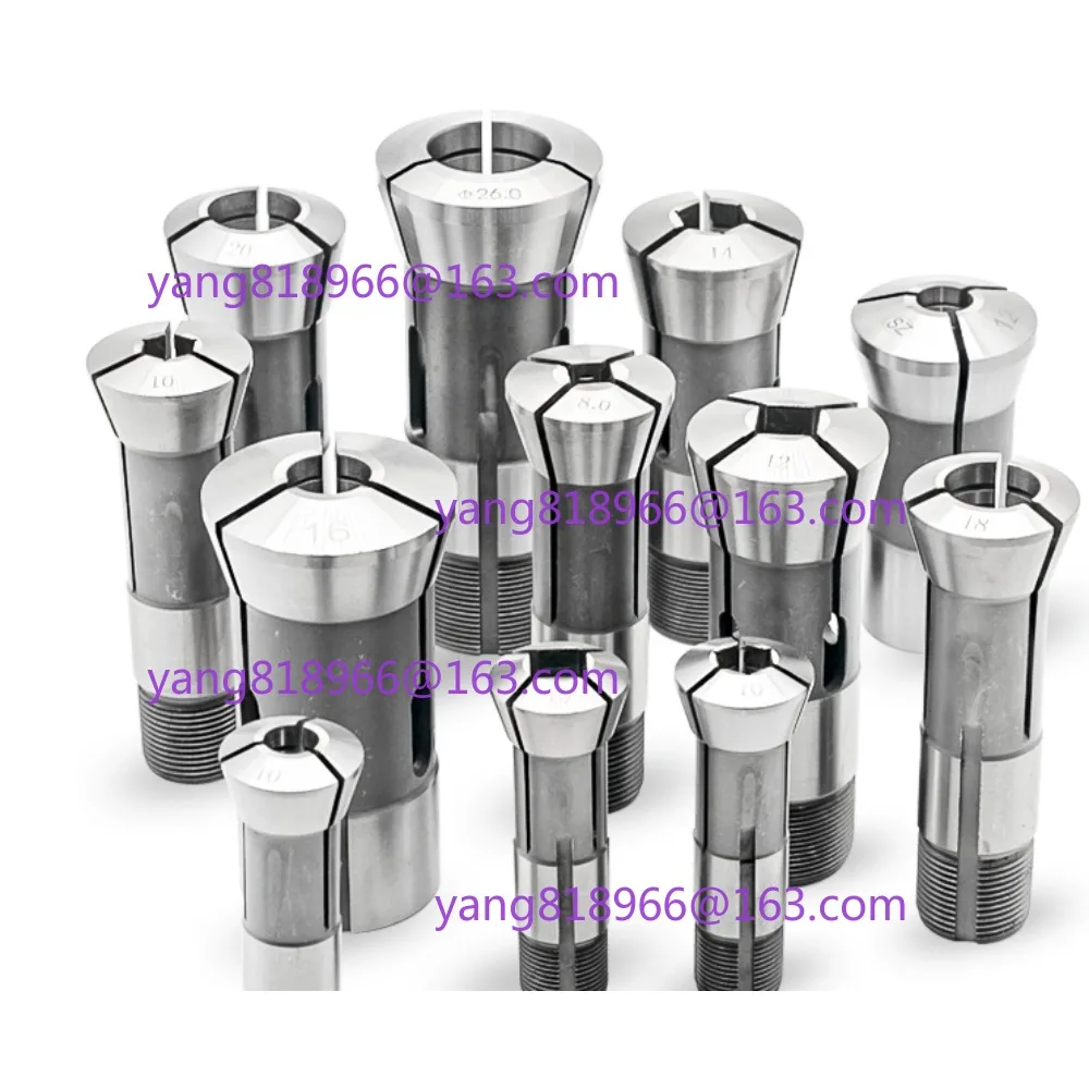 NEW Round /square/hexagonal Hole 15 20 25 32 Type Lathe Collet Clamp Seat Instrumentation Spring Steel Collet