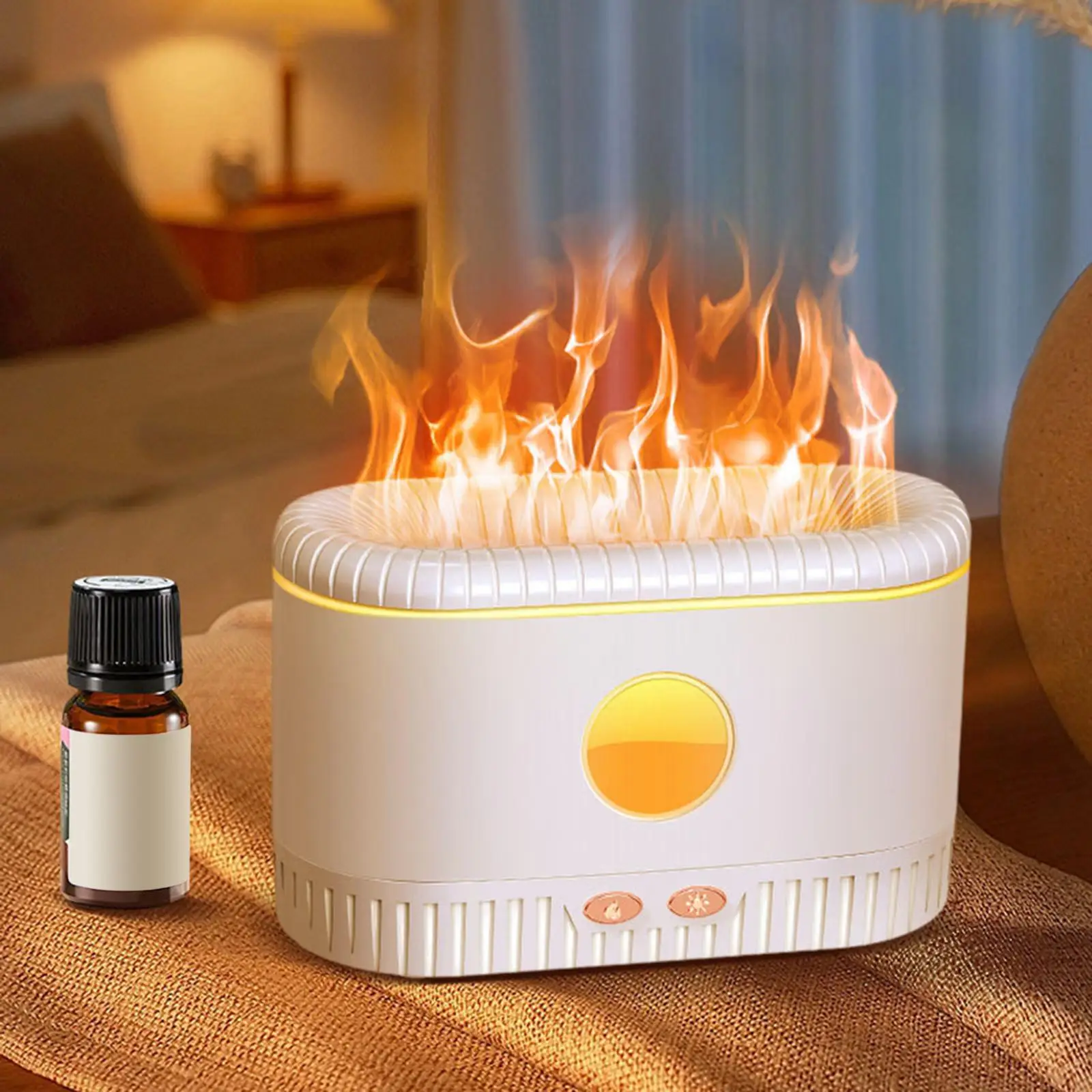 

Портативный USB-увлажнитель воздуха с реалистичными цветами холодной туманной лампы