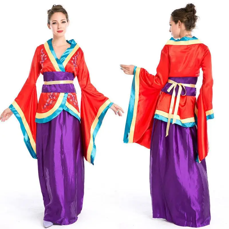 

Retro Tang Dynasty Costume Fairy Lady Hanfu Stage Performance Wedding Dress Chinese Style Halloween Outfit National Stage Cos...