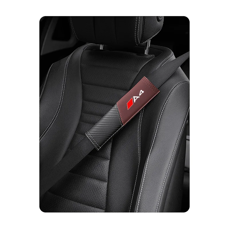 Couverture de ceinture de sécurité de voiture pour Audi A4, sous-épaule, accessoires intérieurs, 1 pièce