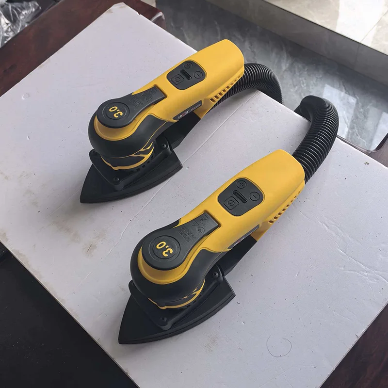 220V Electric Orbital Sander Metal Orbital Sander 2PCS Handheld Sanding Machine 150mm Electric Oscillating Grinder Power Tools