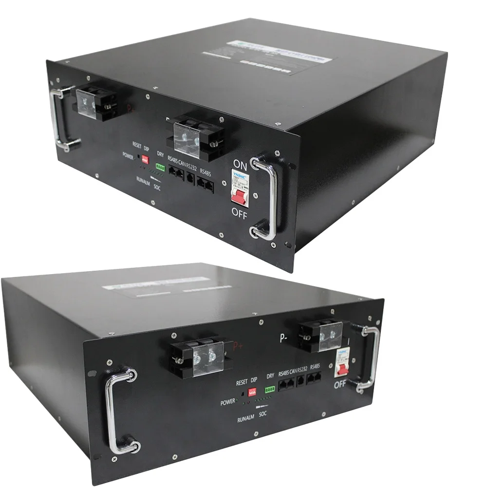 Hot Sale 10Kw 30Kw 50Kw 48V 51.2V Lithium Cabinet Server Rack Mounted Battery for Home Solar Energy Stackable System CAN