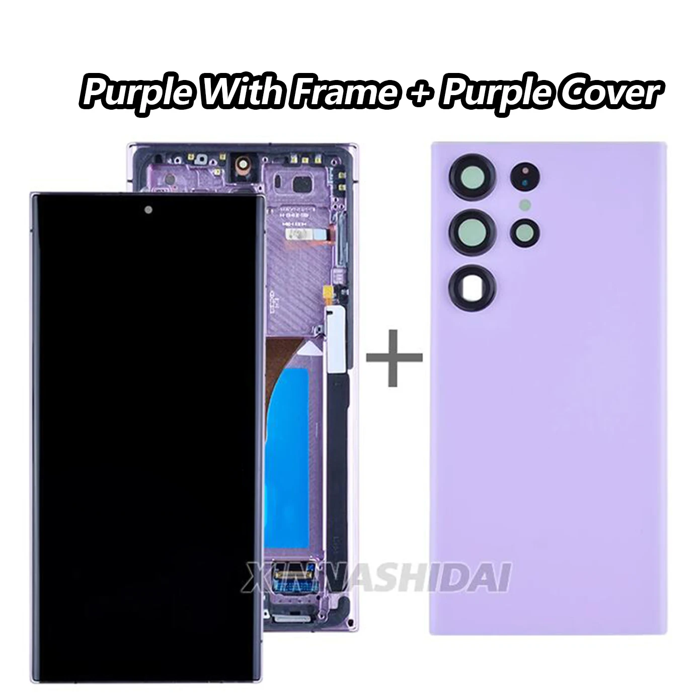 uozzini 100% neu für Samsung S23 Ultra LCD-Display Touchscreen Digitalis ierer Baugruppe getestet 3