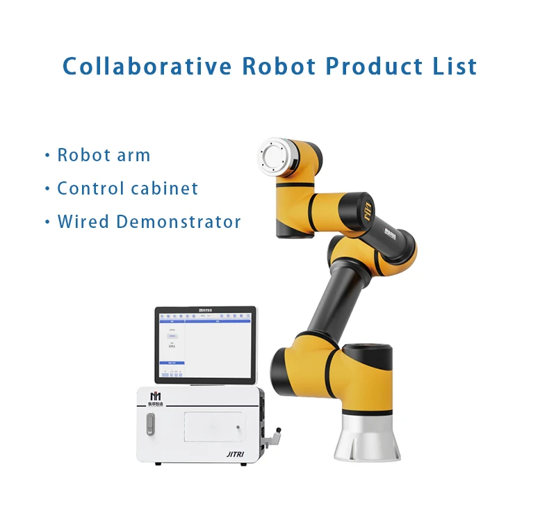 Custom 6 Axis Laboratory Cobot Collaborative Robot 5kg Payload Robotic Arm Robot Arm