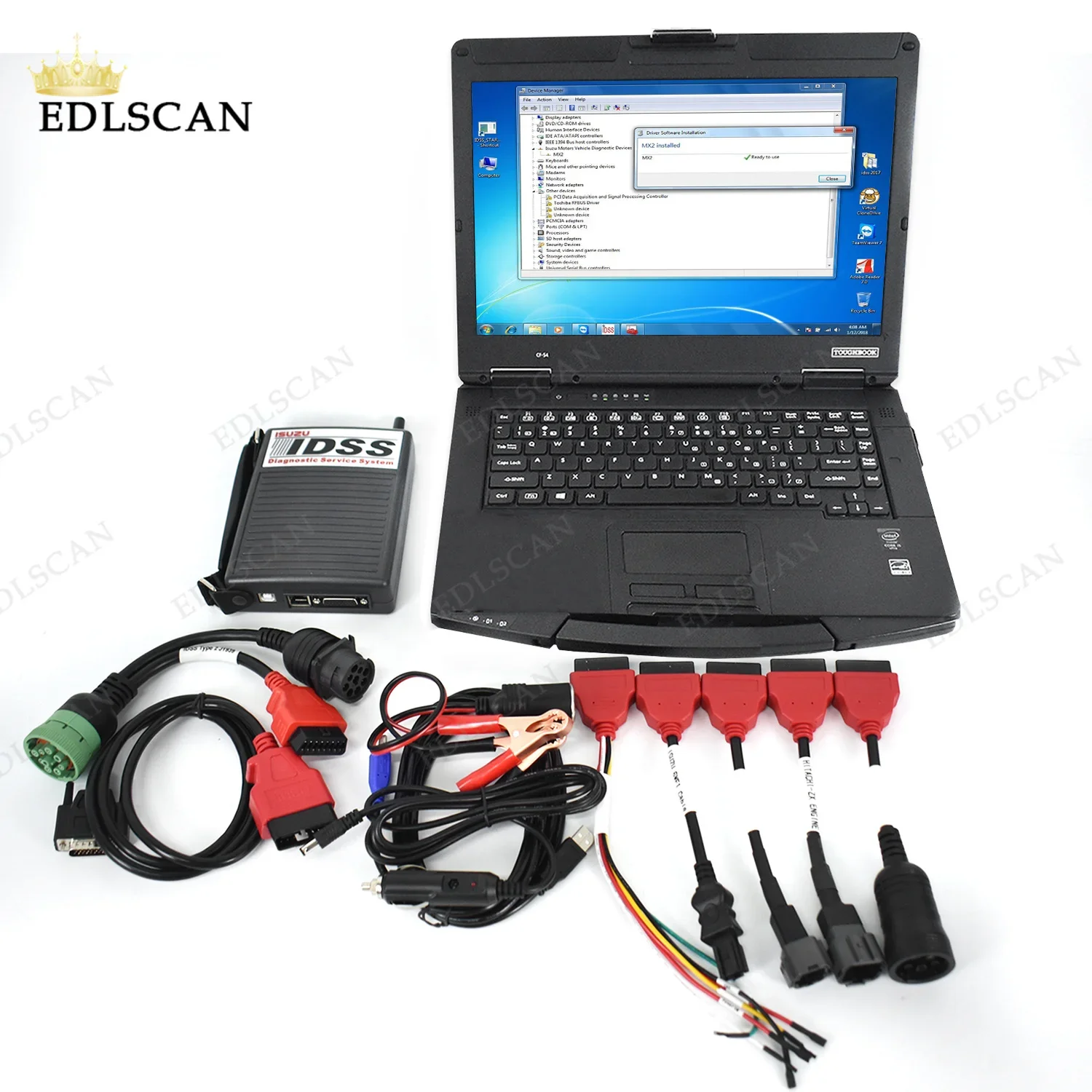 

V2024 For Isuzu IDSS G-IDSS E-IDSS Diagnostic Kit with CF54 laptop for Isuzu Vehicles Excavator Truck Scanner Diagnostic Tool