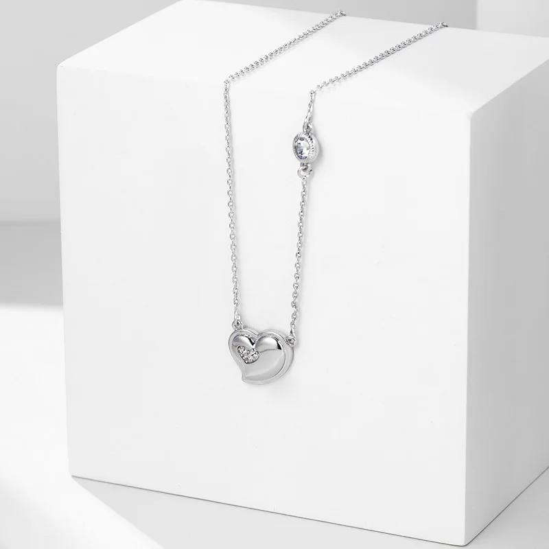 Colar de diamante real pingentes para mulheres clássico borla natural 18k colar de ouro branco meninas presente de aniversário