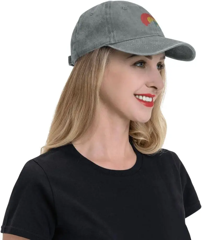 Embroidery Baseball Cap Trucker Hat for Daily Casual Sun Peak Hat