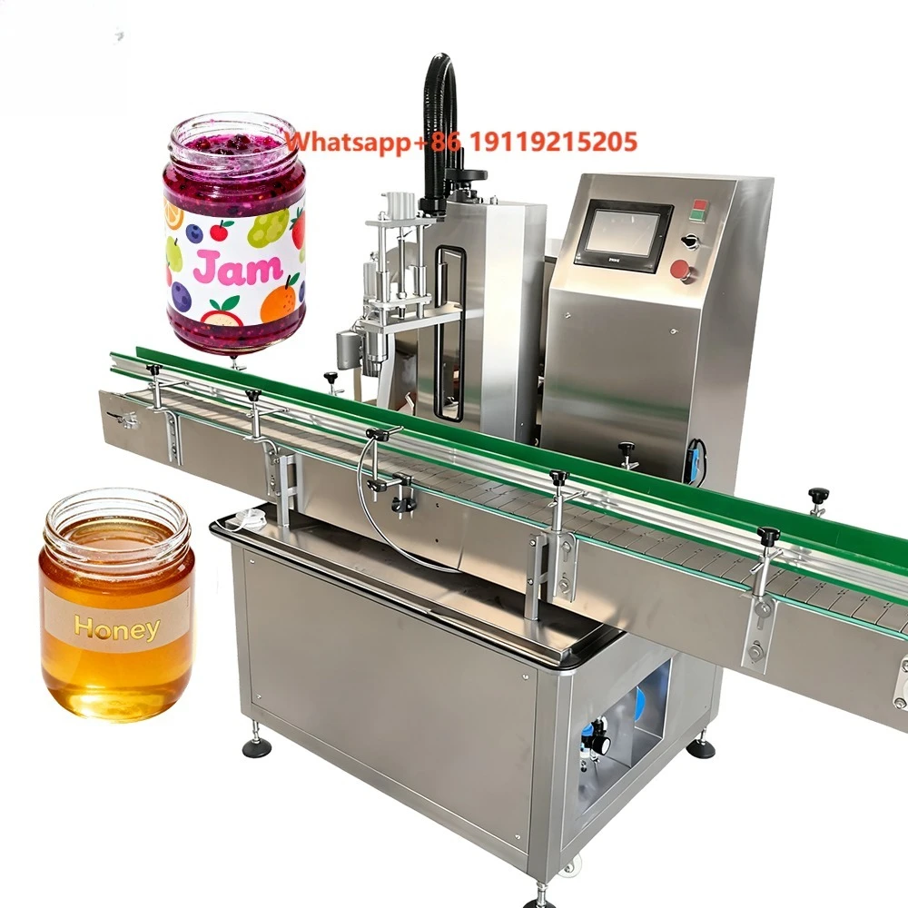 Fully Automatic Customizable Heads Servo Motor Rotor Pump High Viscosity Liquid Honey Filling Machine for Sauce Jam