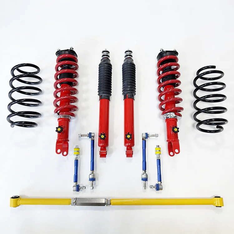 High Performance BJ40P Adjustable Front and Rear Oil Shock Absorber 4x4 Racing Complete Suspension System
