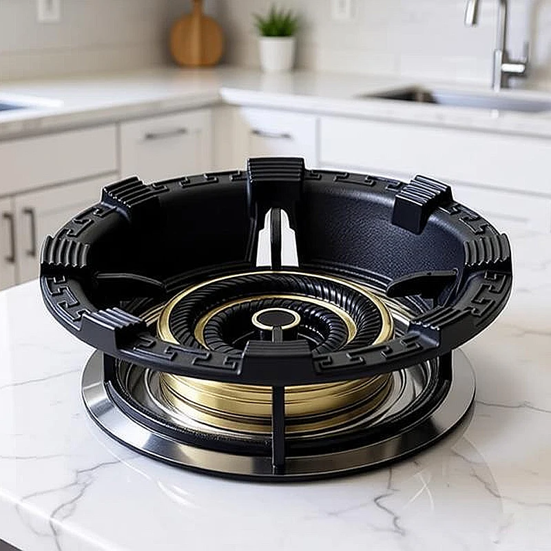 

1Pc Universal Gas Stove Windshield & Stove Rack 4/5 Claw Anti-Slip Fire Gathering Support For Home Cooking Gas Stove Accessories