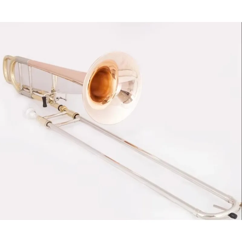 Alto Trombone Brass Body Wind Musical Instrument For Practice Performance