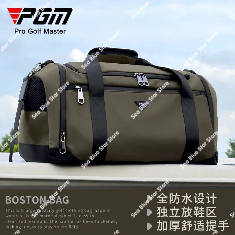 PGM Cross-border Supply Golf Clothing Bag Men's and Women's Clothing Bag Lightweight Waterproof Travel Tote Bag Handbag No