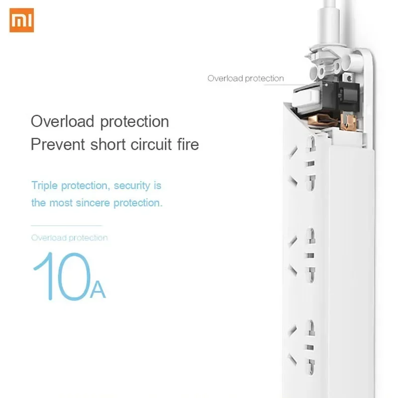 Xiaomi mijia power strip 4 controle de carregamento rápido extensão soquete adaptador para xiaomi power strip casa inteligente