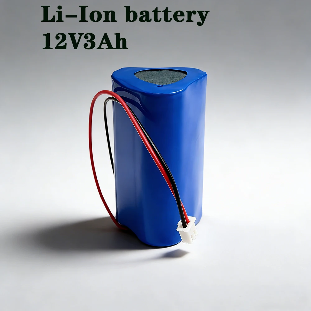 

3S1P 12V 300mAh Battery 18650 Lithium ion Suitable for AOLI ECG Batteries ECG-8901, ECG-8903, ECG-8900A JW-Y3S-5